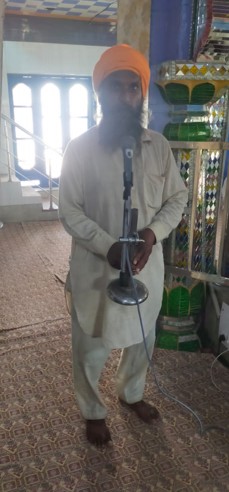 Anouncement from Gurudwara in village Meeke .jpg